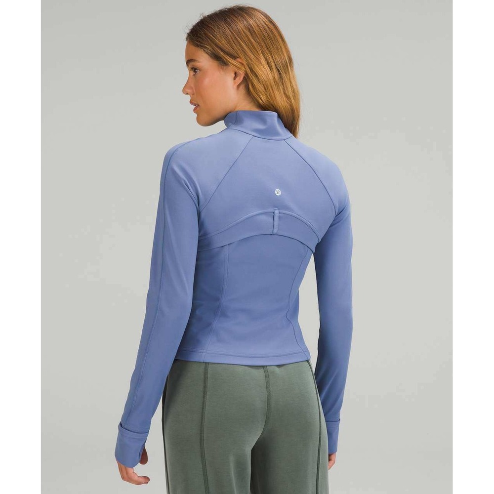 Lululemon Cropped Define Jacket *Nulu – Size 8 – Water Drop - Picture 4 of 7